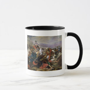 Mug La bataille de Poitiers, gagnée par Charles Martel