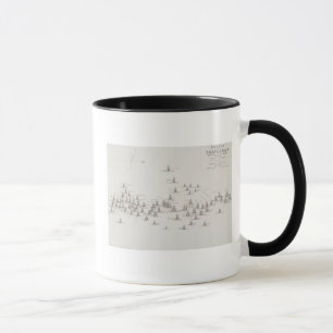 Mug La bataille de Trafalgar, le 21 octobre 1805,