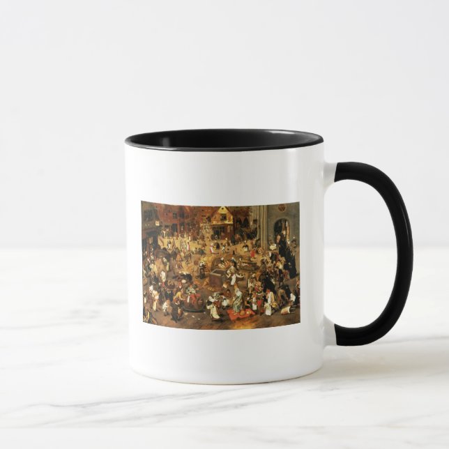 Mug La bataille entre le carnaval et prêtée (Droite)