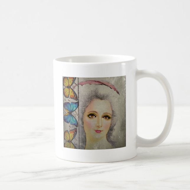 Mug La beauté et les papillons (Droite)