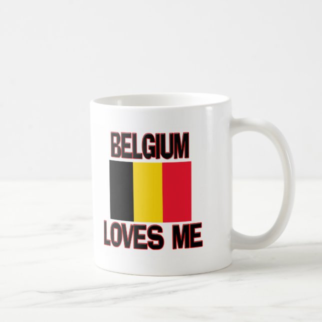 Mug La Belgique m'aime (Droite)