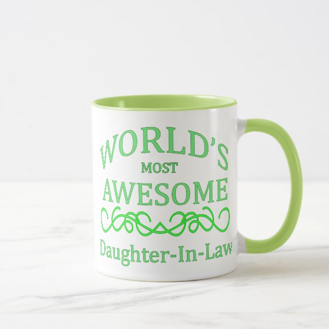 Mug La belle-fille la plus impressionnante du monde (Droite)