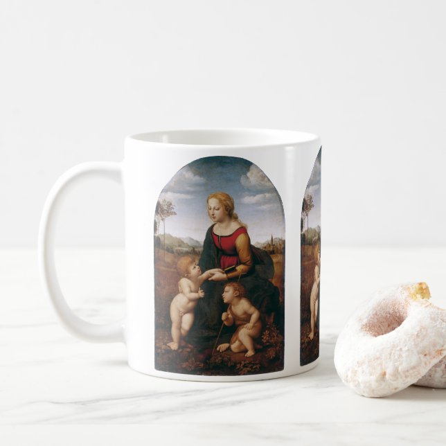 Mug La Belle Jardinière de Raphaël (Avec donut)