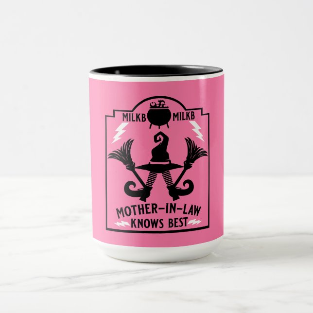 Mug La belle-mère connaît le mieux (Centre)