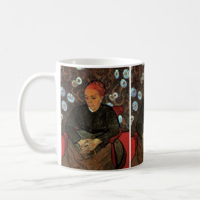 Mug La Berceuse (Augustine Roulin) de Vincent van Gogh (Gauche)