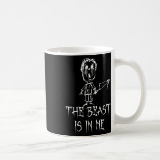 Mug La Bête Est En Moi Halloween Costume Mot Design