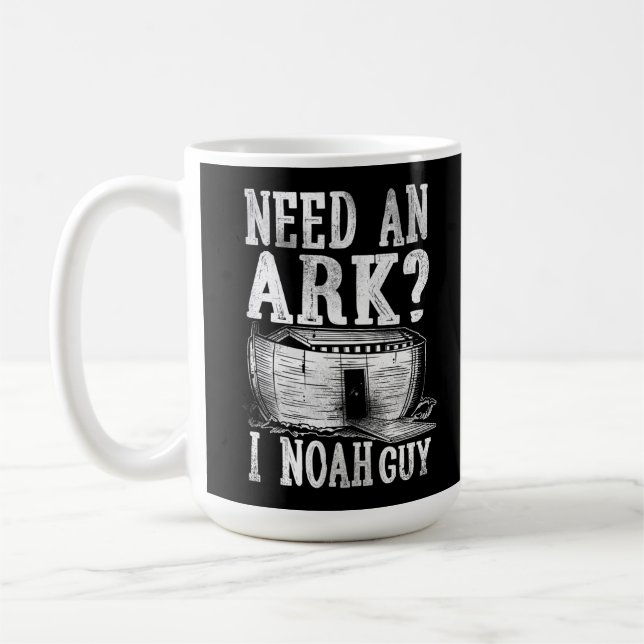 Mug La Bible Chrétienne A Besoin D'Un Arche ? I Noah G (Gauche)