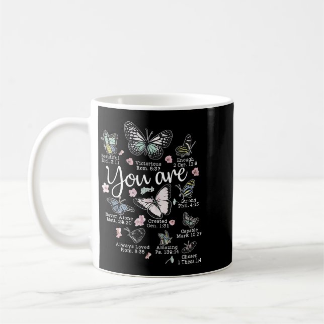 Mug La Bible de Jésus Versets de la Bible Aquarelle Bu (Gauche)