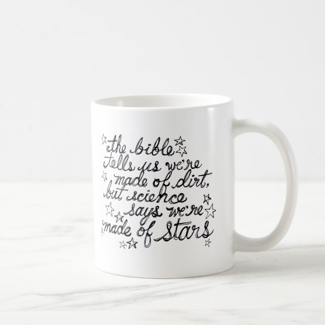 Mug La bible nous indique que nous sommes faits de (Droite)