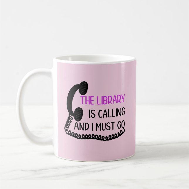 Mug La bibliothèque vous appelle (Gauche)