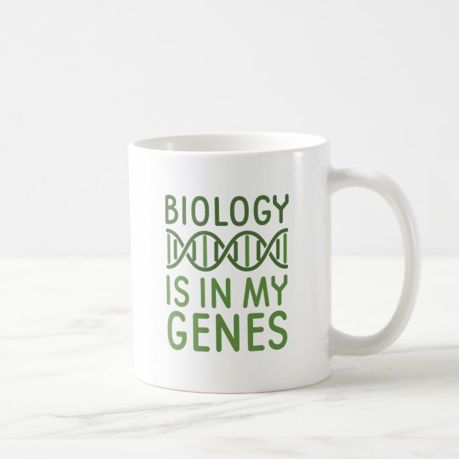 Mug La biologie est dans mes gènes (Droite)