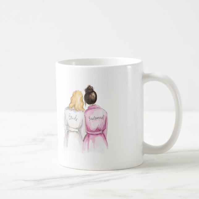 Mug La blonde de Merci ondule la nomenclature de petit