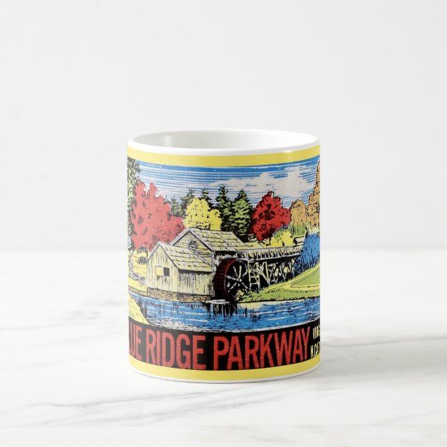 Mug La Blue Ridge Parkway Vintage (Centre)