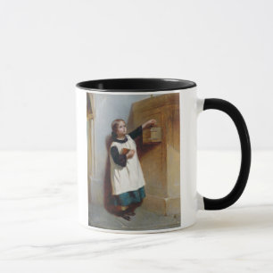 Mug La boîte de collection (huile sur le panneau)