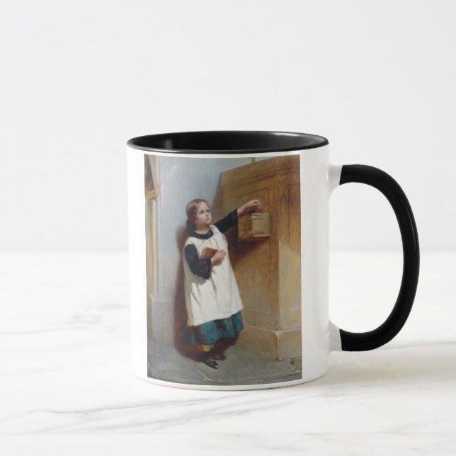 Mug La boîte de collection (huile sur le panneau) (Droite)