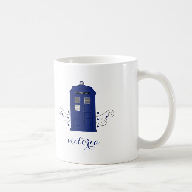 Mug La boîte de police tortille de boue (Droite)
