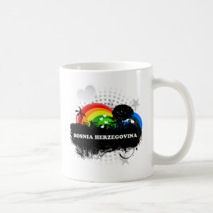 Mug La Bosnie-Herzégovine fruitée mignonne