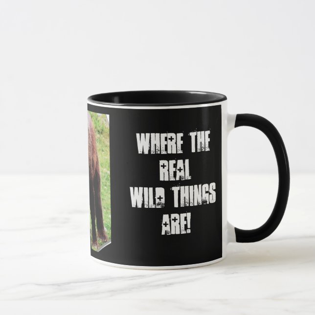 Mug La boue 3-D de la sécurité intérieure de l'Alaska (Droite)