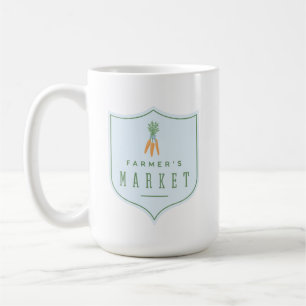 Mug La boue de marché des agriculteurs