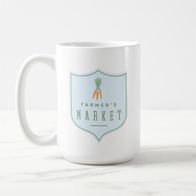Mug La boue de marché des agriculteurs (Gauche)