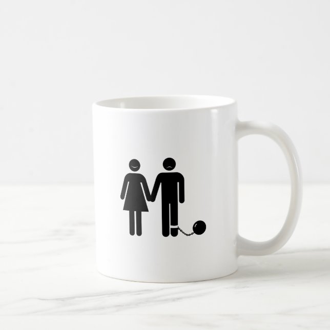 Mug La "boule et" le marié enchaîné (Droite)
