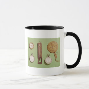 Mug La boussole de Scott, thermomètre, cadran solaire