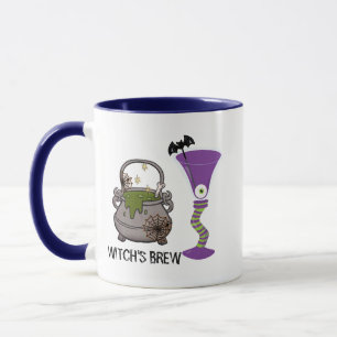 Mug La brasse de la sorcière d'Halloween éffrayante