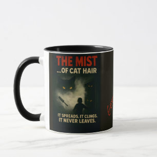 Mug La brume d'horreur de poils de chat Parodie