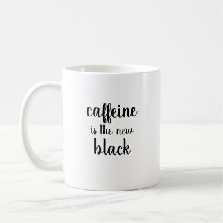 Mug la caféine est le nouveau noir