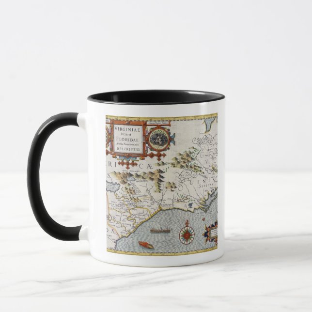 Mug La Caroline du Nord, intitulée 'article de (Gauche)