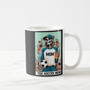 Mug La carte de tarot de la mère de football squelette
