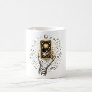 Mug La carte de tarot de l'Étoile, art céleste mystiqu