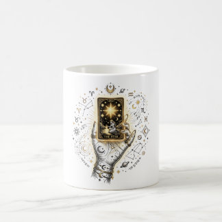 Mug La carte de tarot de l'Étoile, art céleste mystiqu