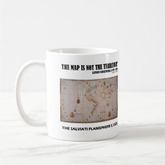 Mug La Carte N'Est Pas Le Territoire Salviati Planisph