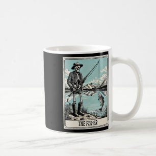 Mug La Carte Tarot Squelette Fisher Pour Les Amateurs