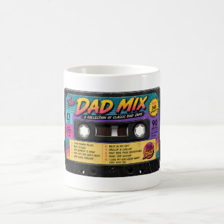 Mug La cassette rétro des années 80 "The Dad Mix"