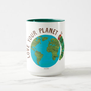 Mug La Caterpillar très affamée Aimez votre planète