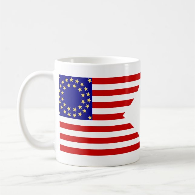 Mug La cavalerie des Etats-Unis septièmes luttent le (Gauche)
