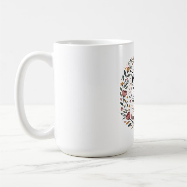 Mug La chaleur de l'amour d'une mère ne faiblit jamais (Gauche)
