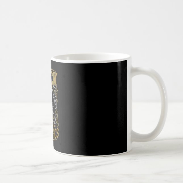 Mug La chance du chat noir pour les femmes est pour la (Droite)