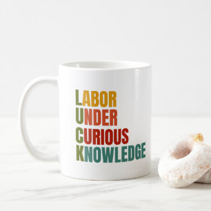 Mug La chance. Travailler sous une connaissance curieu