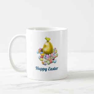 Mug La chasse aux œufs du poussin de Pâques
