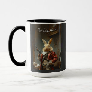 Mug La Chasse aux Œufs Lapin de Pâques Steampunk Drôle