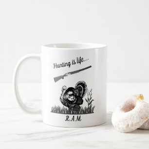 Mug La chasse personnalisée, c'est la vie 5