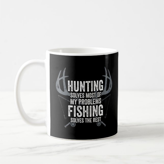 Mug La Chasse Résoudre La Plupart De Mes Problèmes La  (Gauche)