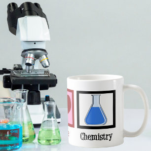 Mug La chimie de l'amour pour la paix