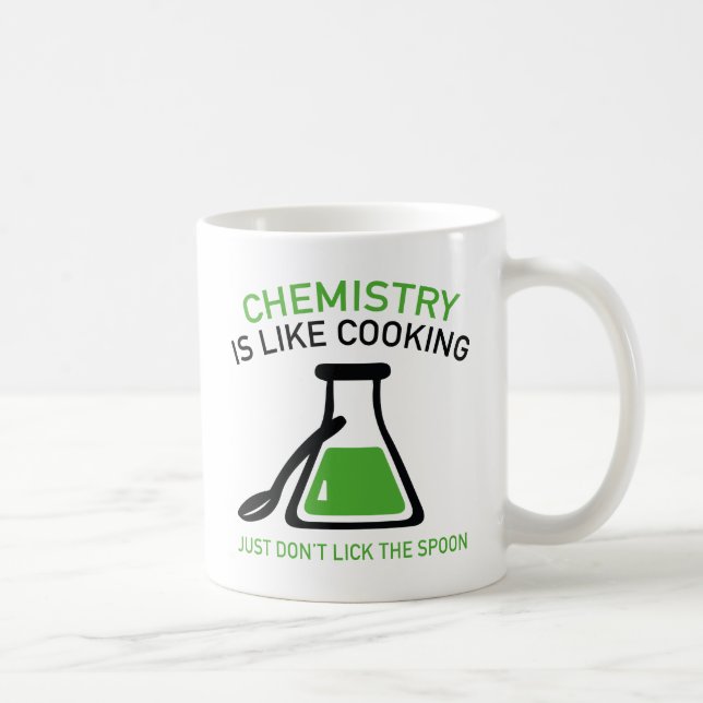 Mug La chimie est comme la Cuisine (Droite)