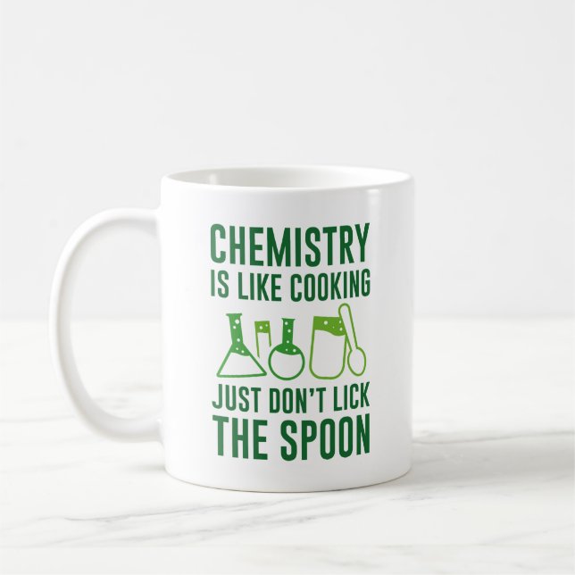 Mug La chimie est comme la Cuisine (Gauche)
