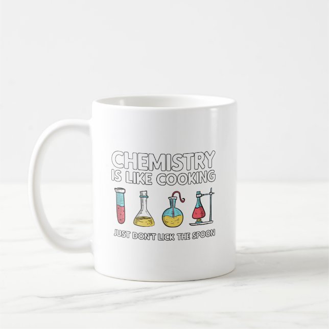 Mug La chimie est comme la Cuisine (Gauche)