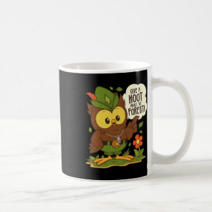 Mug La Chouette Woodsy Donne Un Coup D'Oeil Sur La Jou